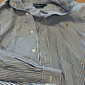 Ralph Lauren Yarmouth Cotton Pinpoint Oxford